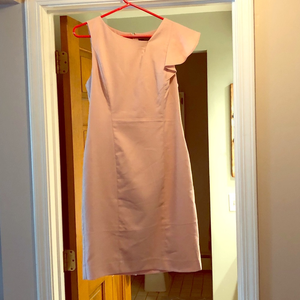 NWOT Light pink sleeveless dress - size 6